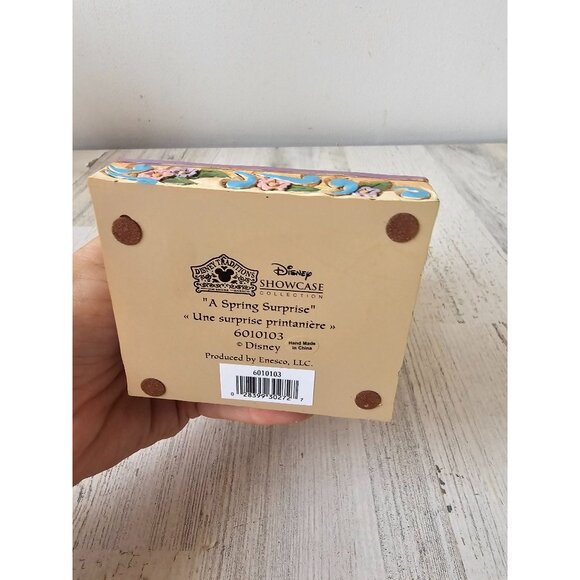 Jim shore spring surprise Winnie the Pooh piglets chick Easter spring statue - Picture 9 of 9